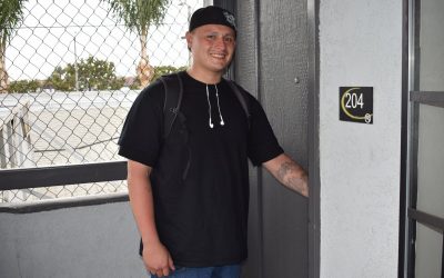 Paul is welcomed into Project Homekey!