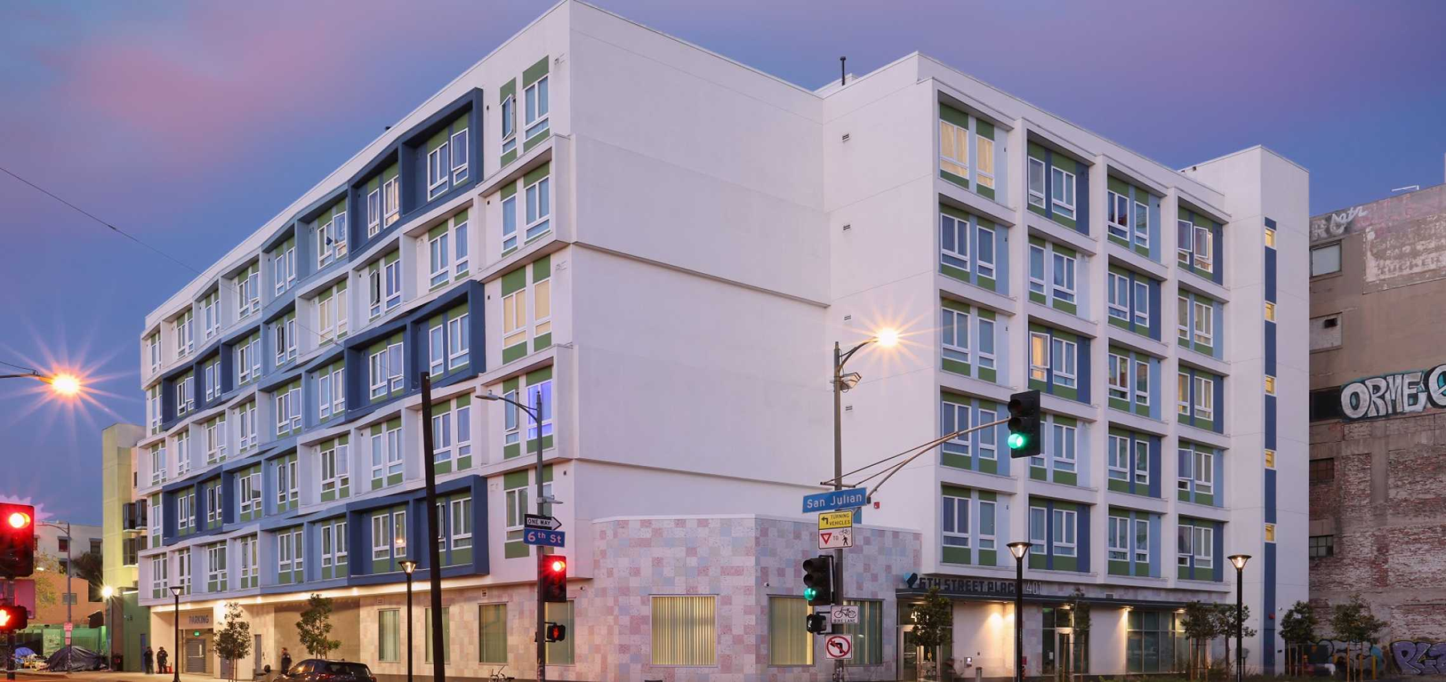 Look inside modular supportive housing at 401 E. 6th Street in DTLA